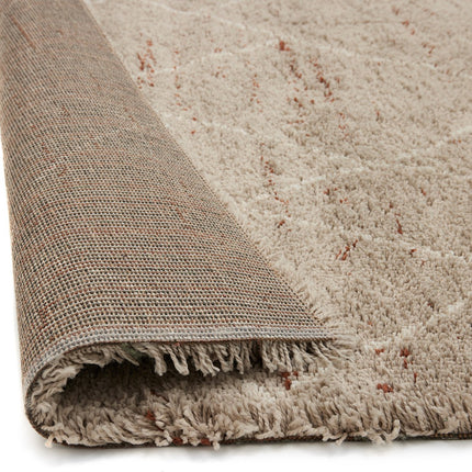 Berber Teppich Linien Grau/Creme – Mrcarpet Vloerkleden