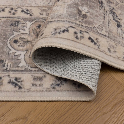 Vintage Teppich Beige/Grau Duux
