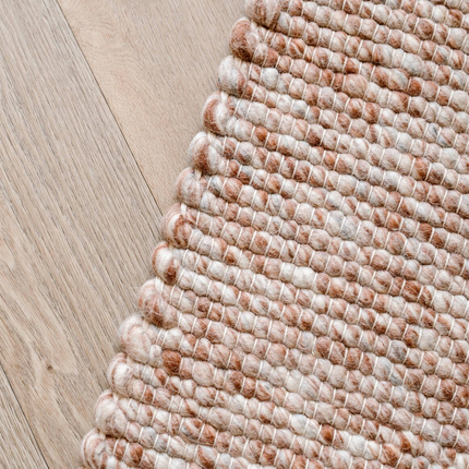 Wollteppich Rost multi Gotland