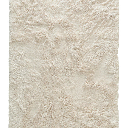 Hochflorteppich Beige/Weiß Nesto