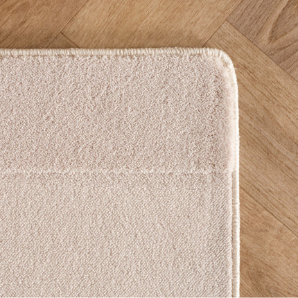 Vloerkleed Scandinavisch Ivoor wit hoog/laag donna