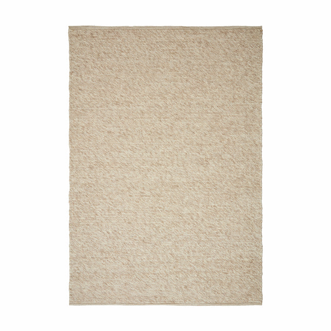 Wollteppich Beige/Braun Gotland