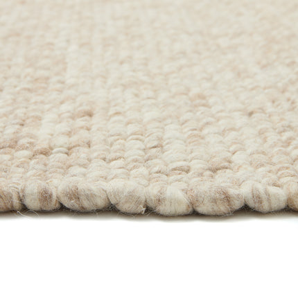 Wollteppich Beige/Braun Gotland