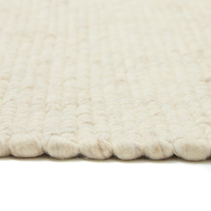 Wollteppich Elfenbein Mix Gotland