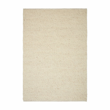 Wollteppich Elfenbein Mix Gotland