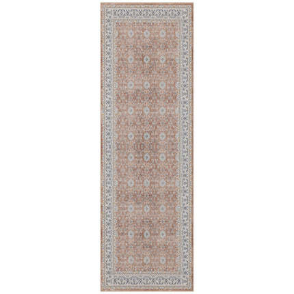 Vintage Loper Vloerkleed Oranje/terracotta Matteo 80x250cm