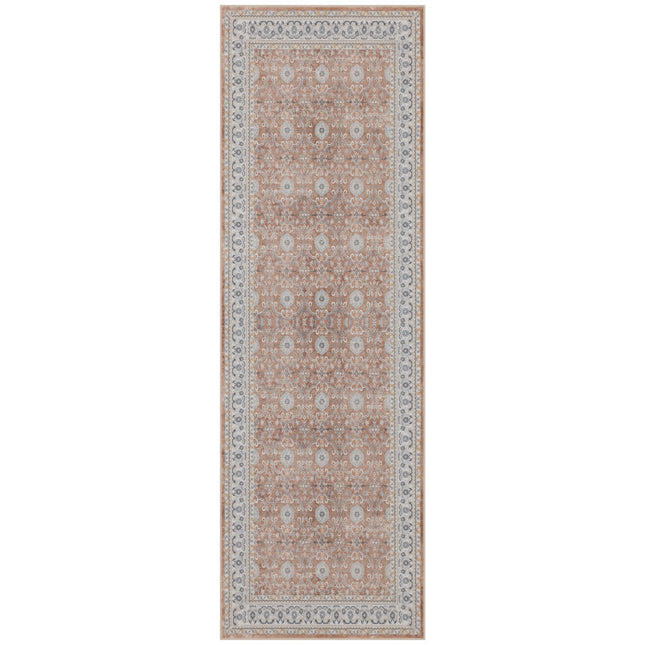 Vintage Loper Vloerkleed Oranje/terracotta Matteo 80x250cm