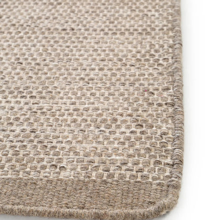 Wollteppich Taupe Mave