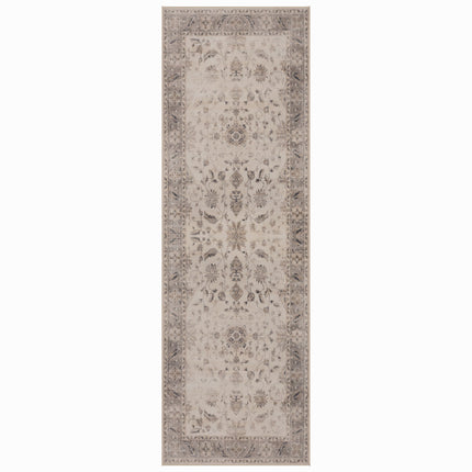 Vintage Loper Vloerkleed Beige/grijs Duux 80x250cm