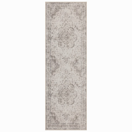 Vintage Loper Vloerkleed Beige Mason 80x250cm