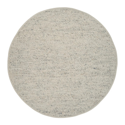 Rond Wollen vloerkleed Beige/gemeleerd Gotland