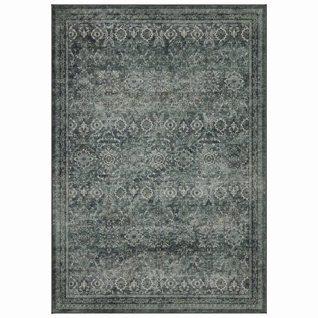 Vintage Vloerkleed Groen Elio