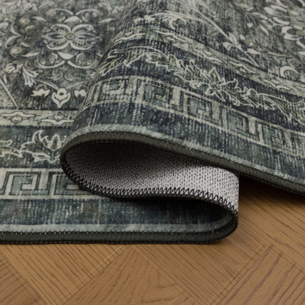 Vintage Vloerkleed Groen Elio